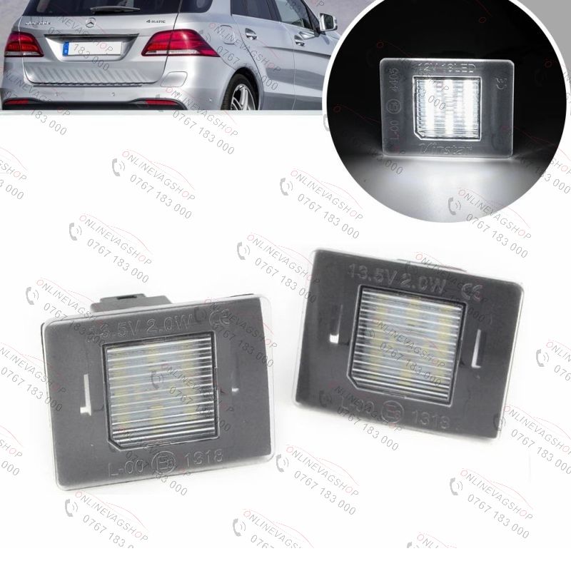 Set lampi LED numar Mercedes-Benz GL ML GLK GLA GLC GLE , Vito W447 W176 W166 X156 X166 X204 X205 R172